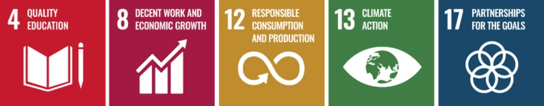 we have identified five SDGs to which we primarily contribute through our work.